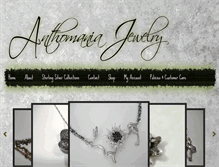 Tablet Screenshot of anthomaniajewelry.com